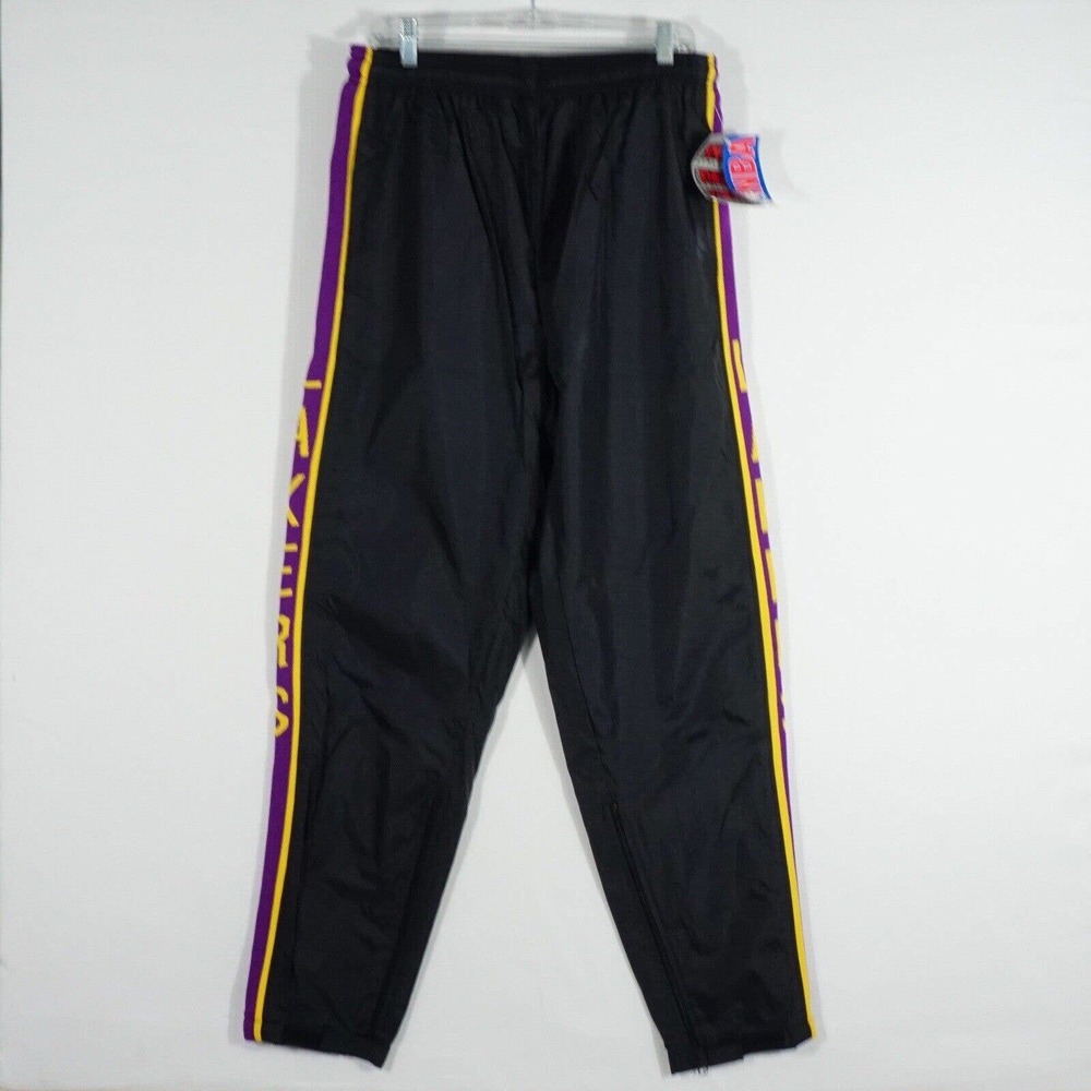 New Vintage Deadstock Los Angeles Lakers Basketball Warm Up Pants Track Suit